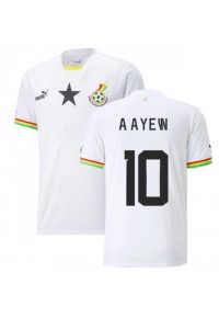 Fotbalové Dres Ghana Andre Ayew #10 Domácí Oblečení MS 2022 Krátký Rukáv